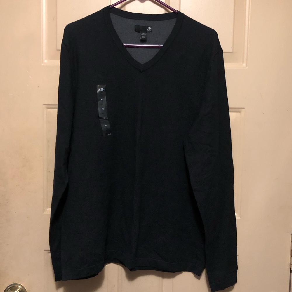 NWT J. Ferrar Men’s Black Sweater